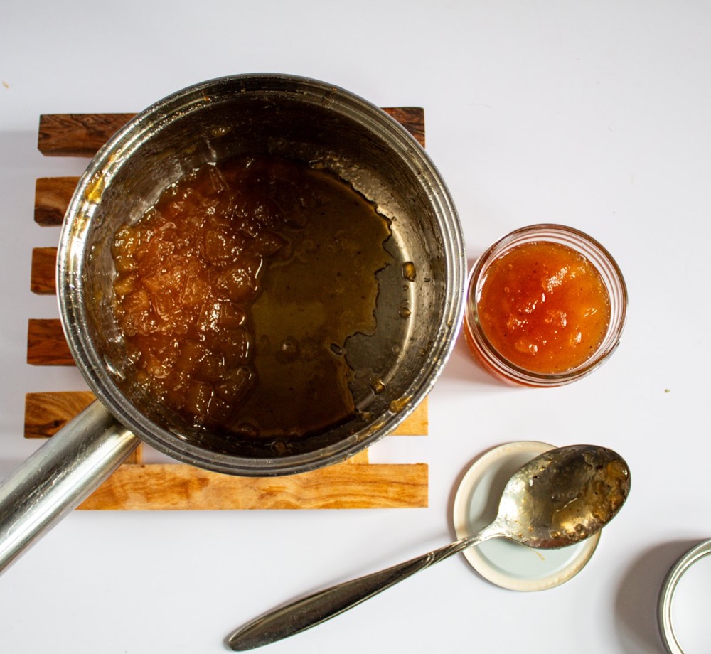Apple Cider Spiced Jam